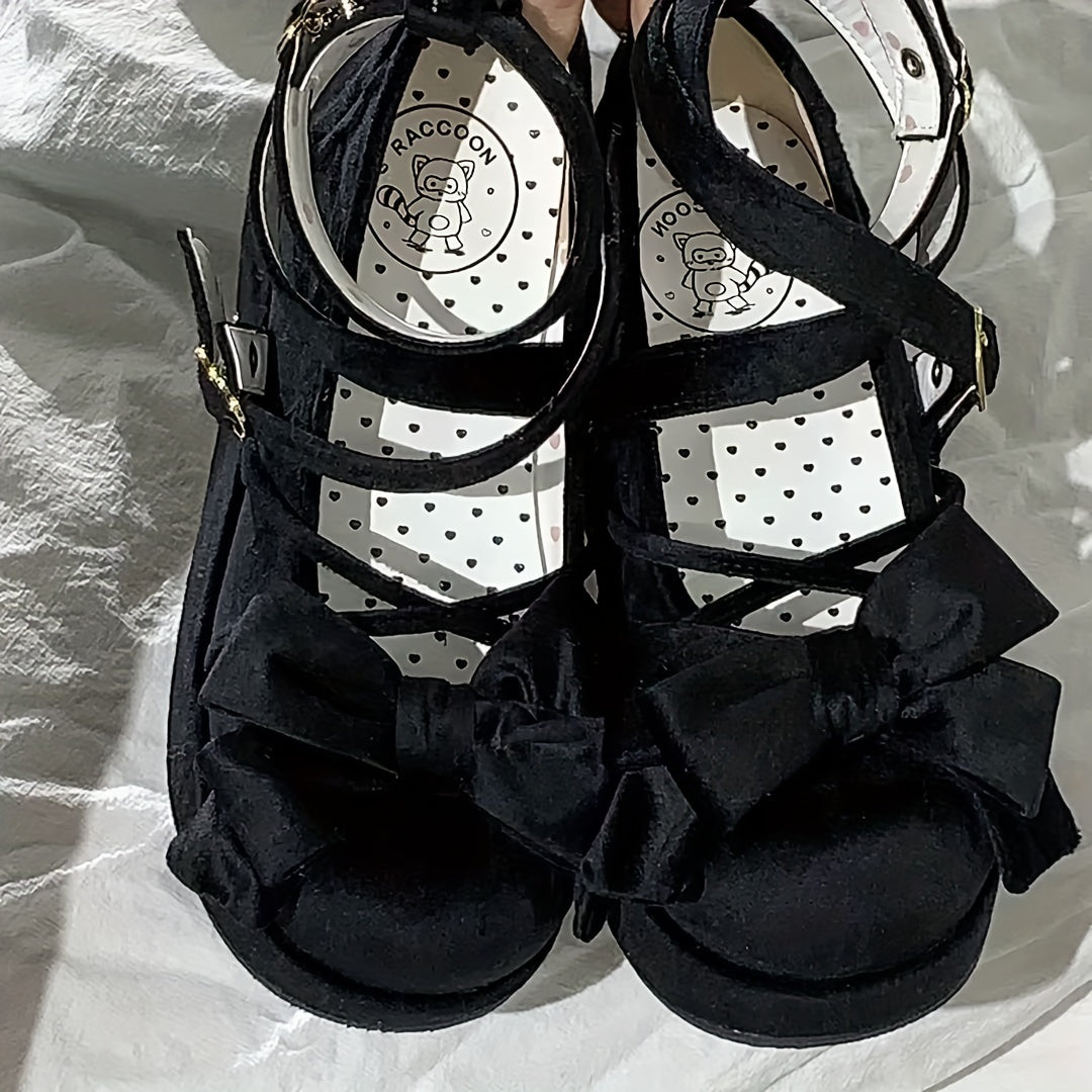 Mid-Heel Round Toe Slip-On Loafers