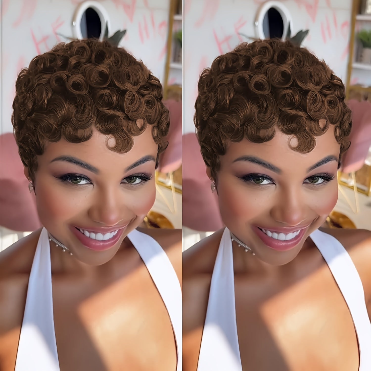 Pixie Cut Human Hair Wig