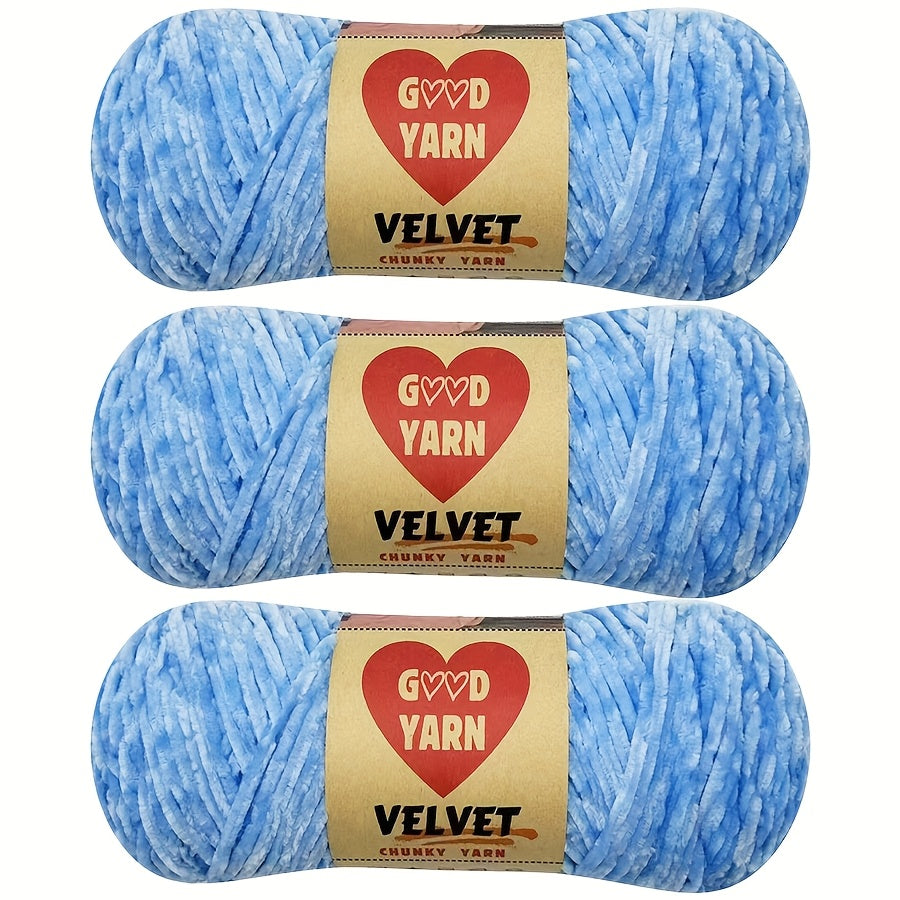 600g Big Chenille Velvet Yarn
