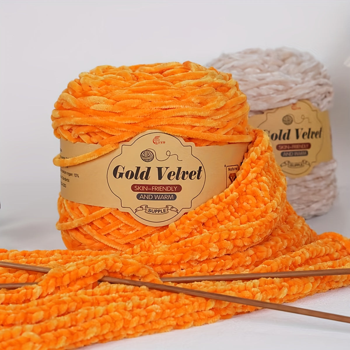 245g Big Ball Velvet Chenille Yarn