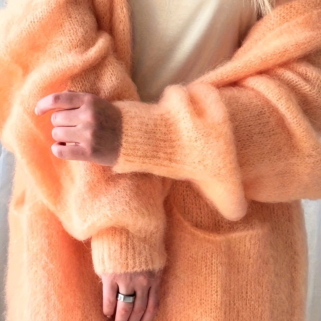 Women's Autumn/Winter Warm Long-Sleeve Cardigan LL425