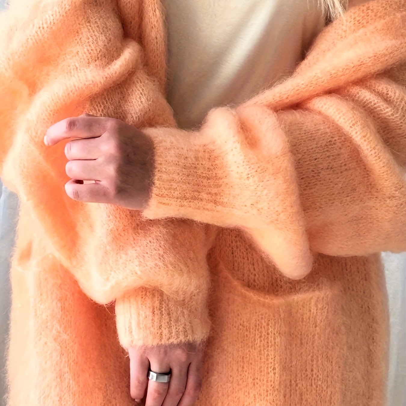 Women's Autumn/Winter Warm Long-Sleeve Cardigan LL425