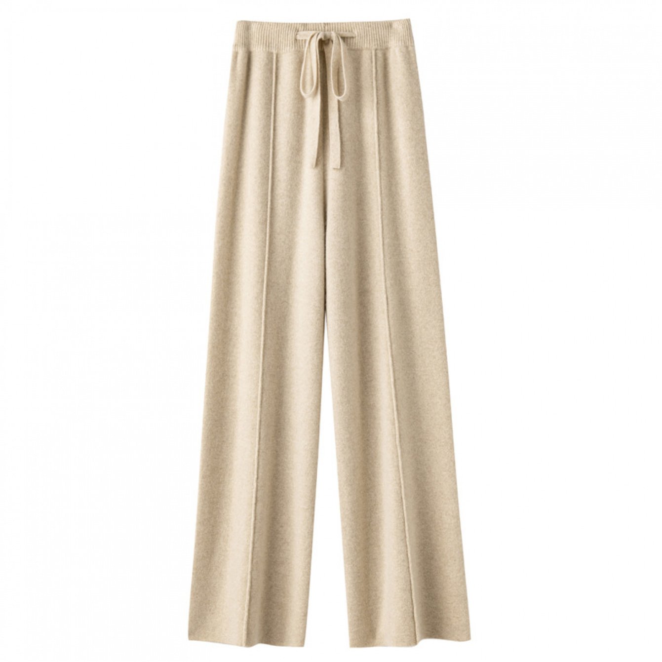 Women's High-Waisted Wide-Leg Pants - Winter New 2025 Dense Trousers with  Loop & Pockets, Straight-Leg -Skimming (Non-Mopping) Length, Machine Washable Elegant Trousers for Dresses/Skirts/Blouses (Style 54) - Autumn/Winter