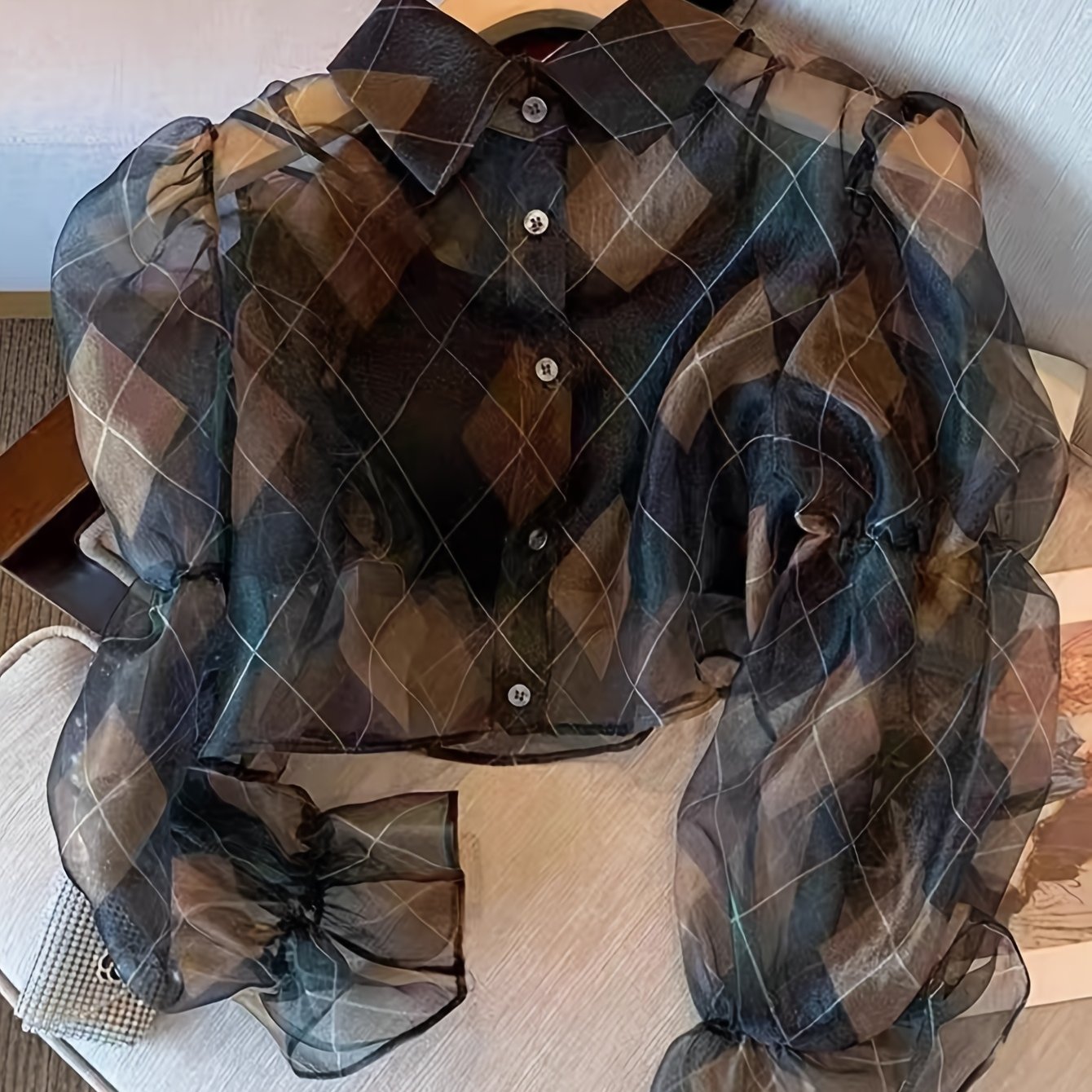 Lightweight Sheer Mesh Shirt