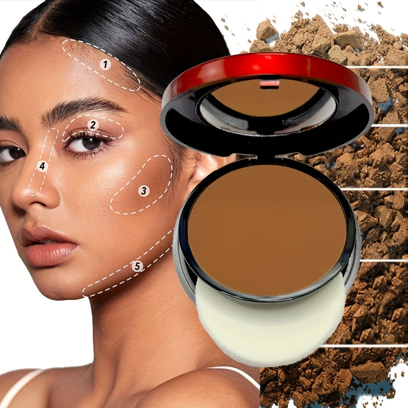 6 Shades Waterproof & Sweatproof Contour & Concealer Powder