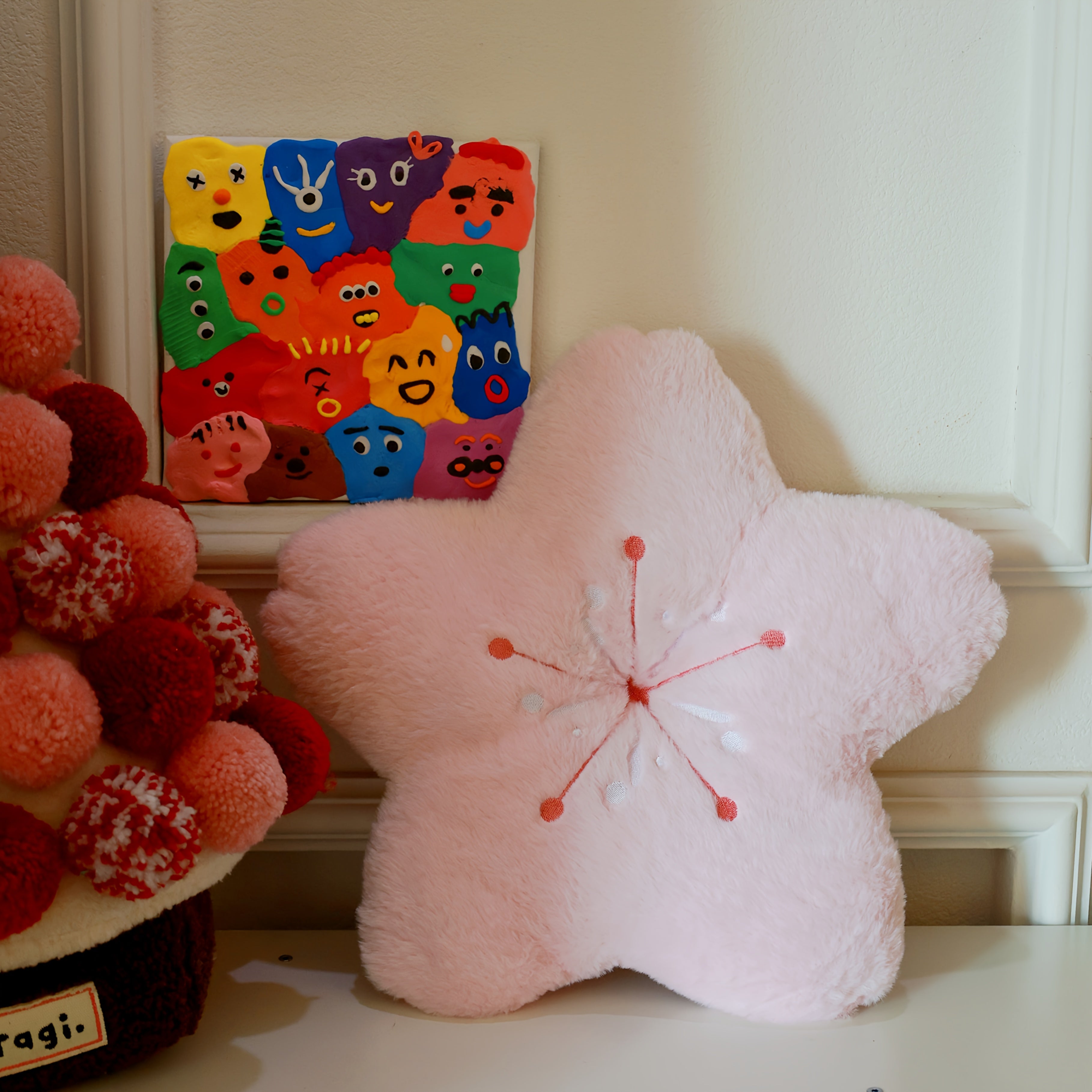 Cherry Blossom Plush Pillow