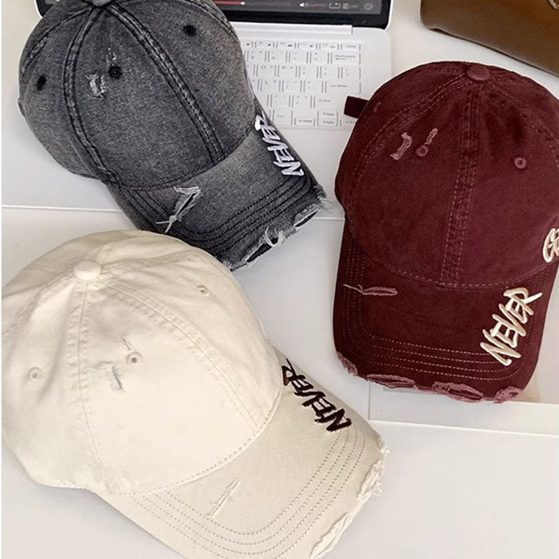 Distressed Baseball Cap