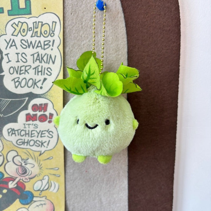 Turnip Plush Keychain
