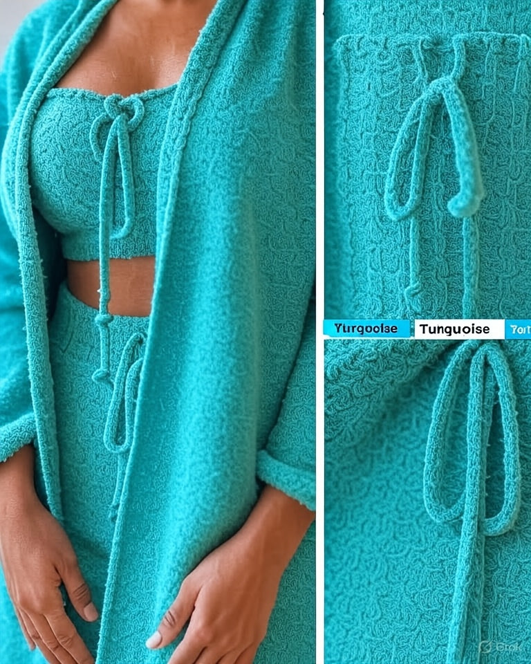 Plush Three-Piece Homewear Set