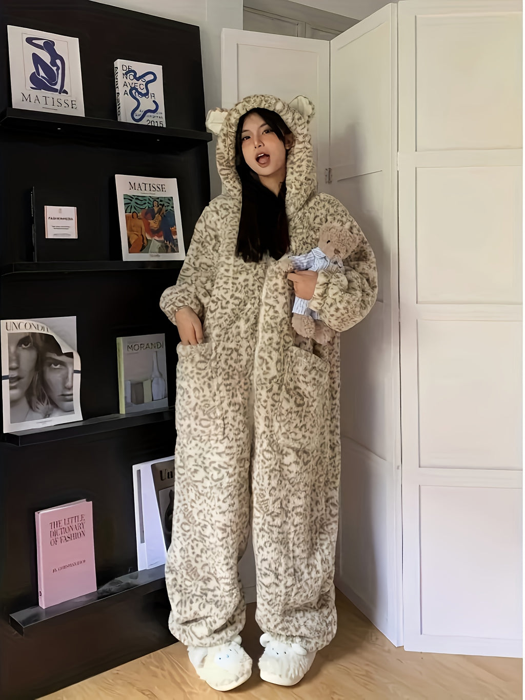 Leopard Print Onesie