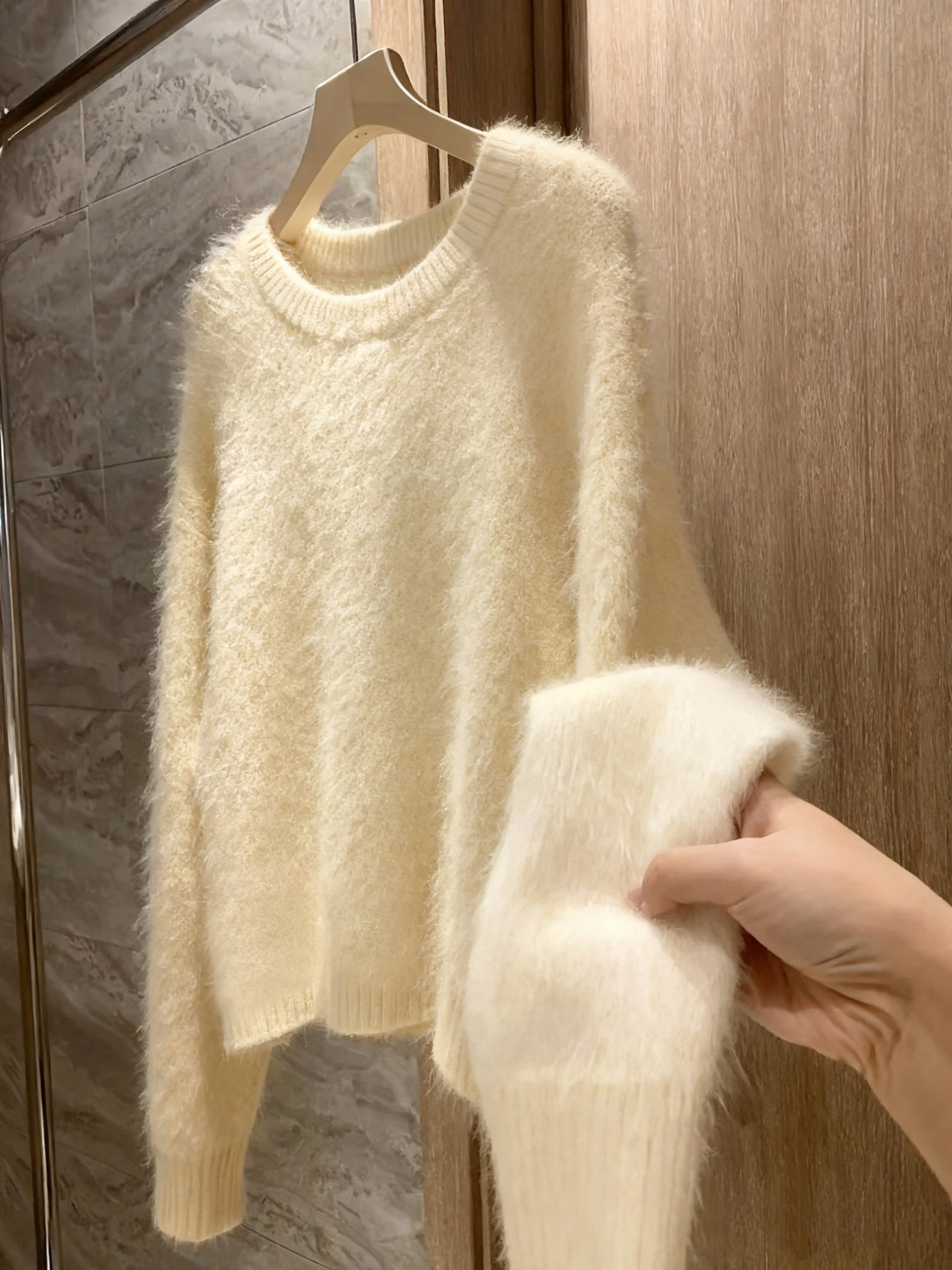 Faux Fur Sweater