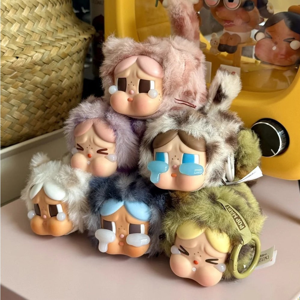 POPMART CRYBABY Wild But Cutie Series Mystery Box Plush Pendant Toys