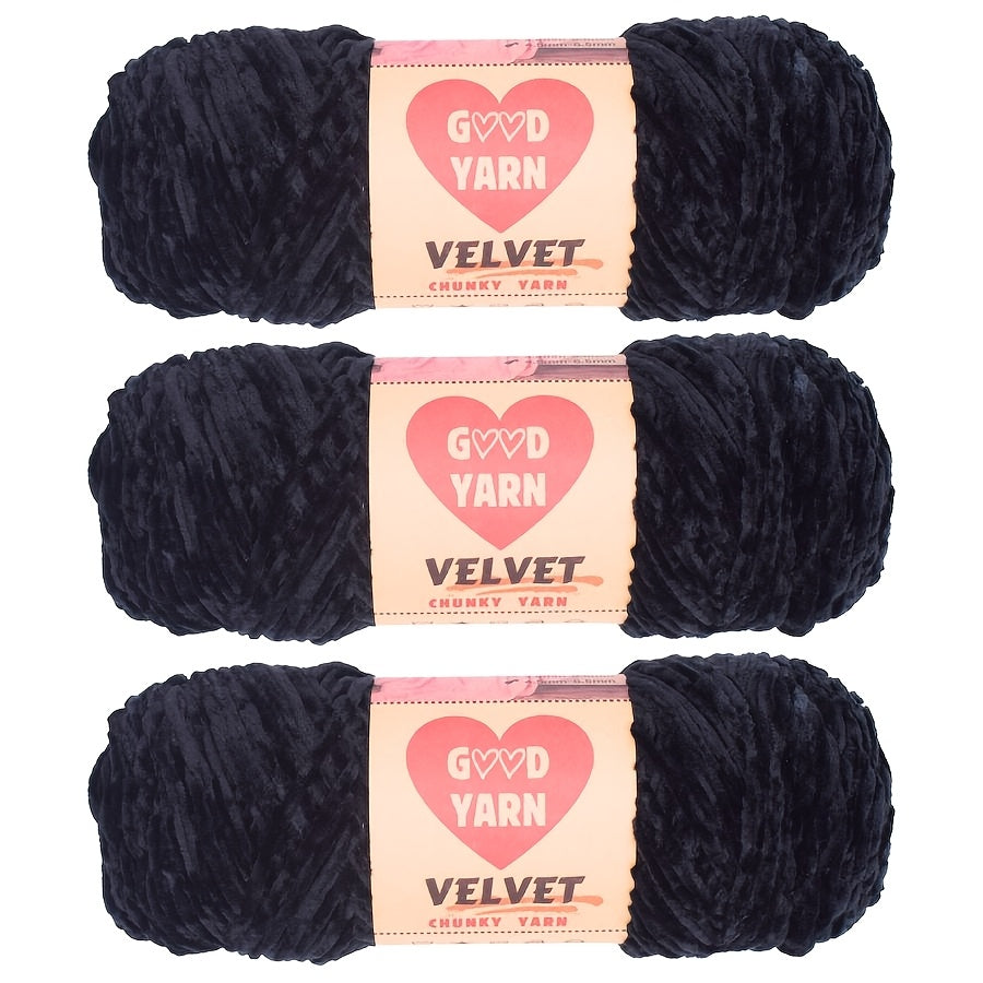 600g Big Chenille Velvet Yarn