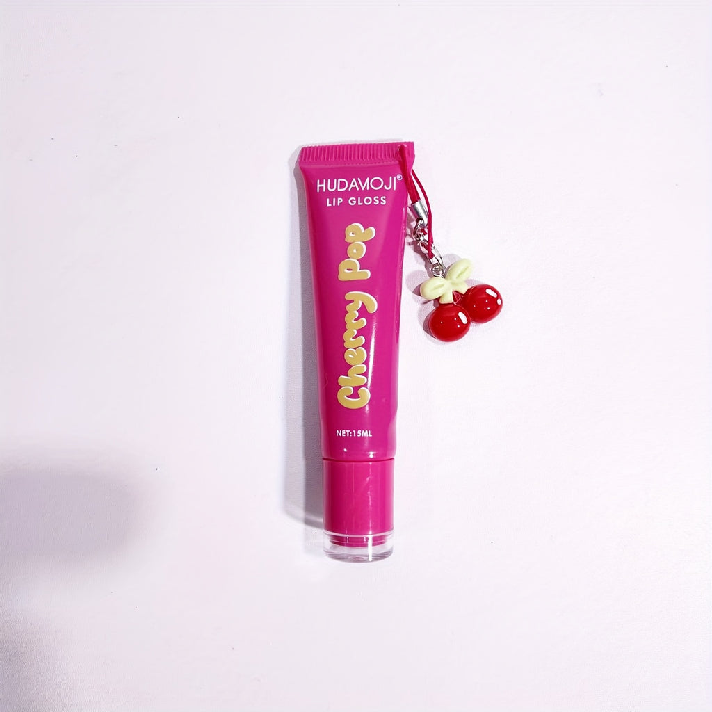 24pcs Fruit Flavored Moisturizing Lip Balm Set with Fruit Charm