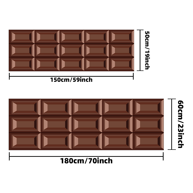 Chocolate Cartoon Rug