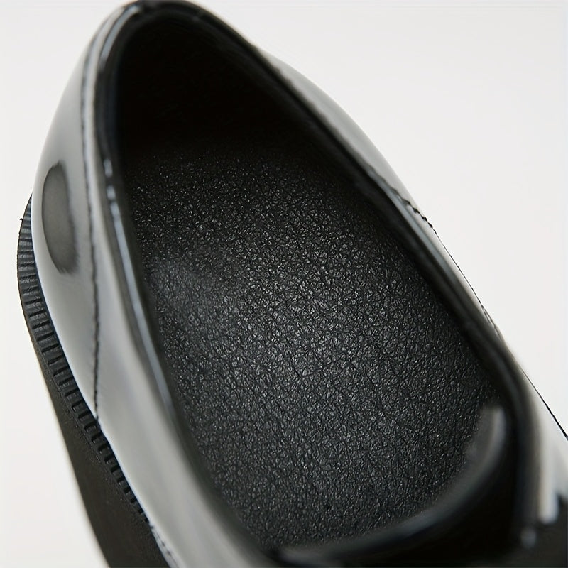 High-Heeled Platform Shoes with Thick Heels And Round Toes