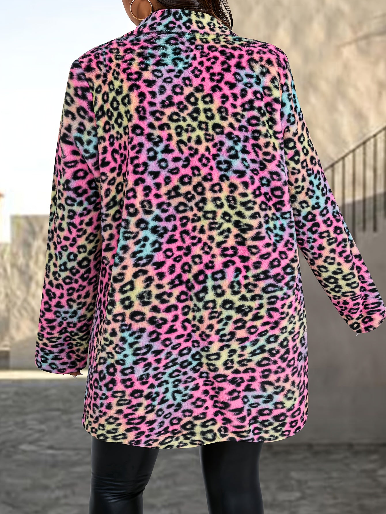 Leopard Print Coat