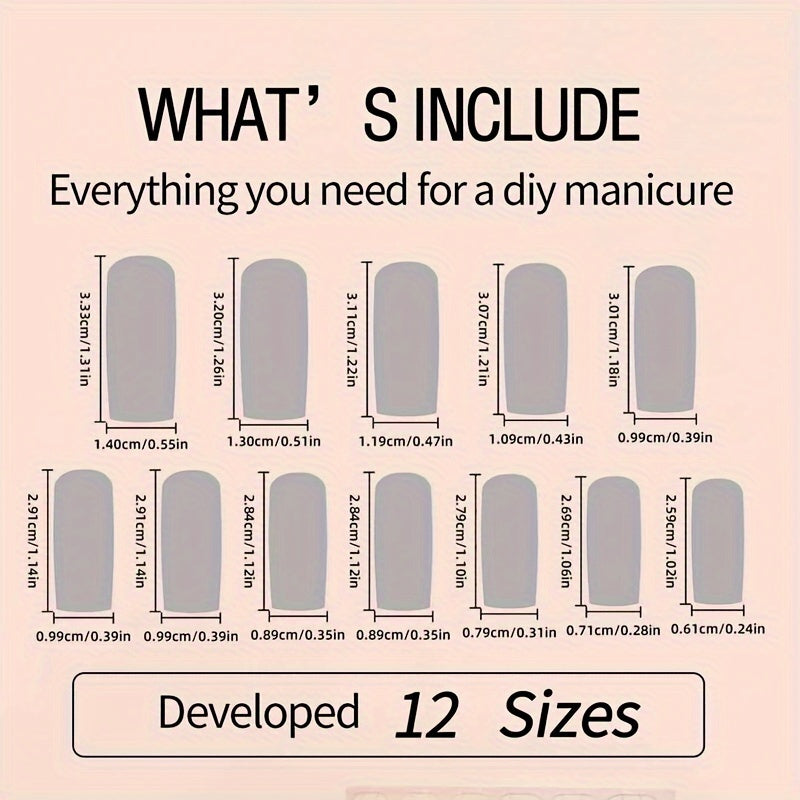 Butterfly Three-Dimensional Nails {24pcs}