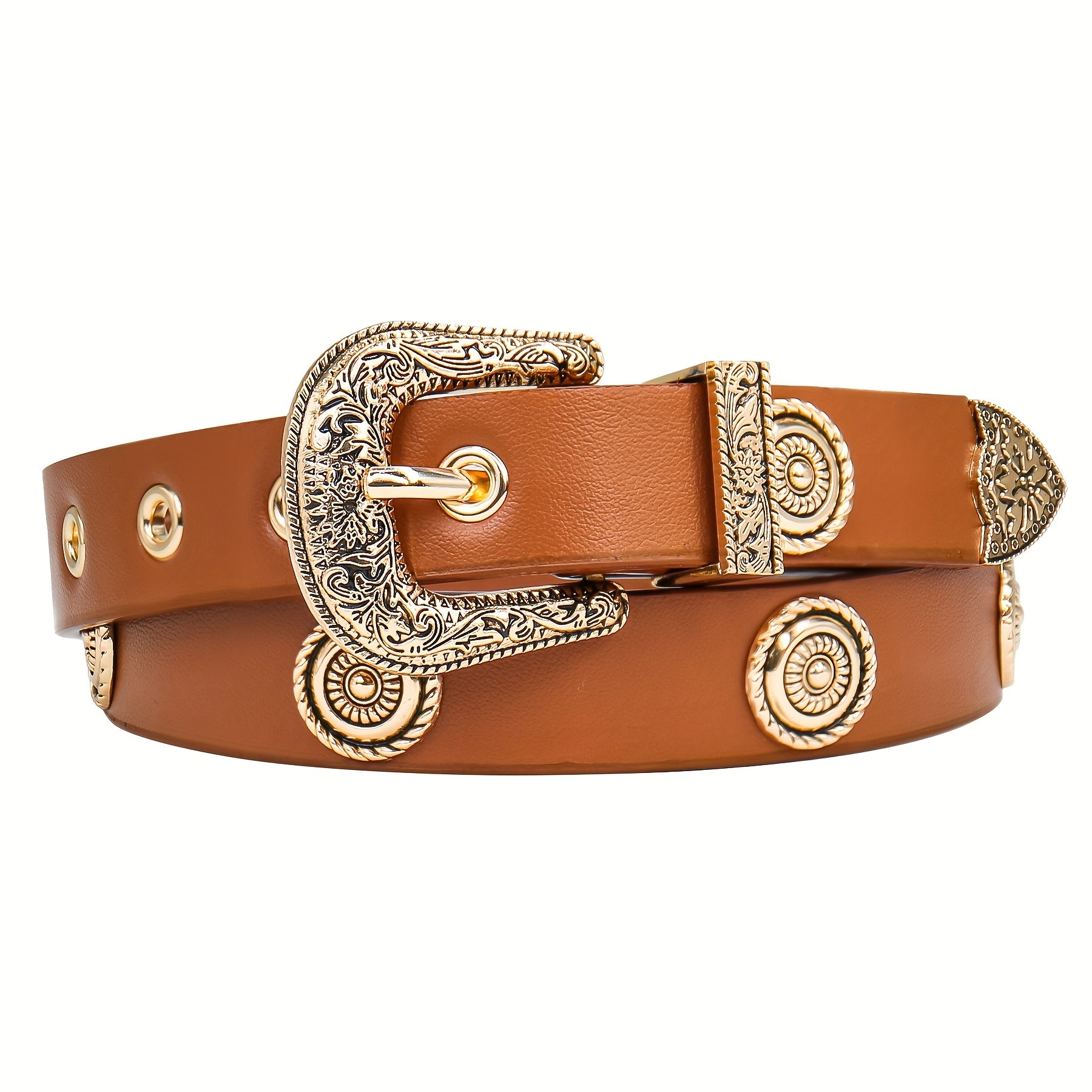 Western Punk Studded Belt