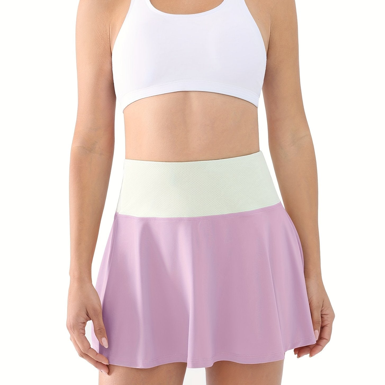 High-Waisted Athletic Skorts with 4 Pockets