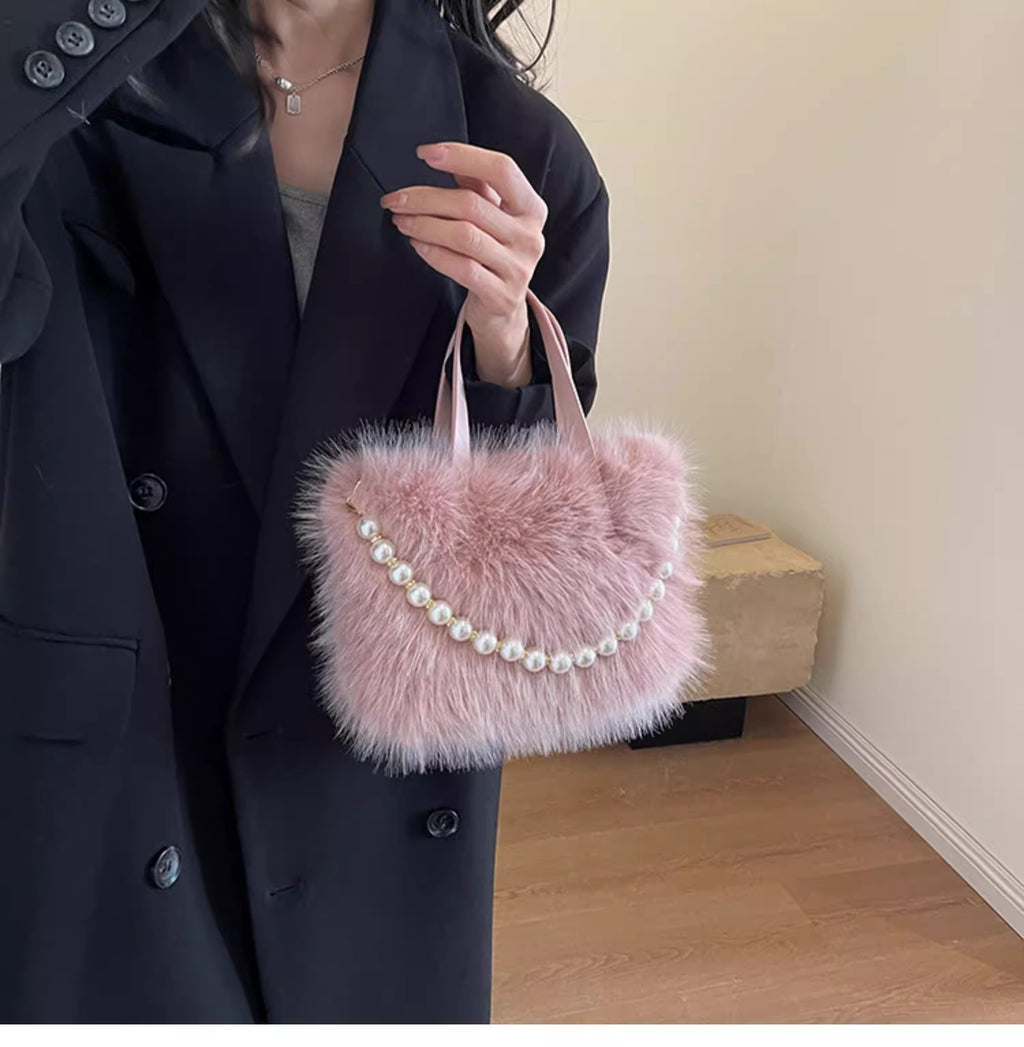 Plush Crossbody Bag