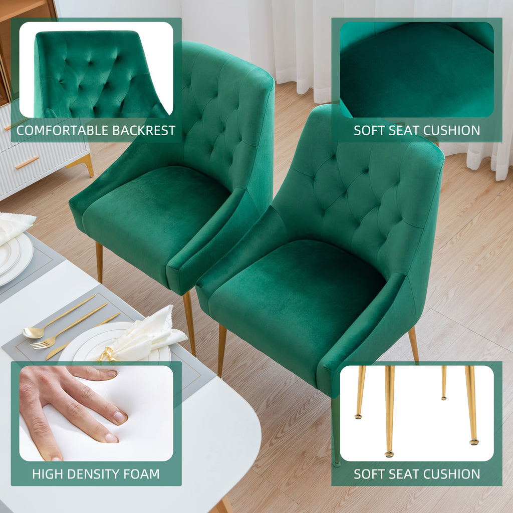 Velvet Dining Chairs Set Of 6