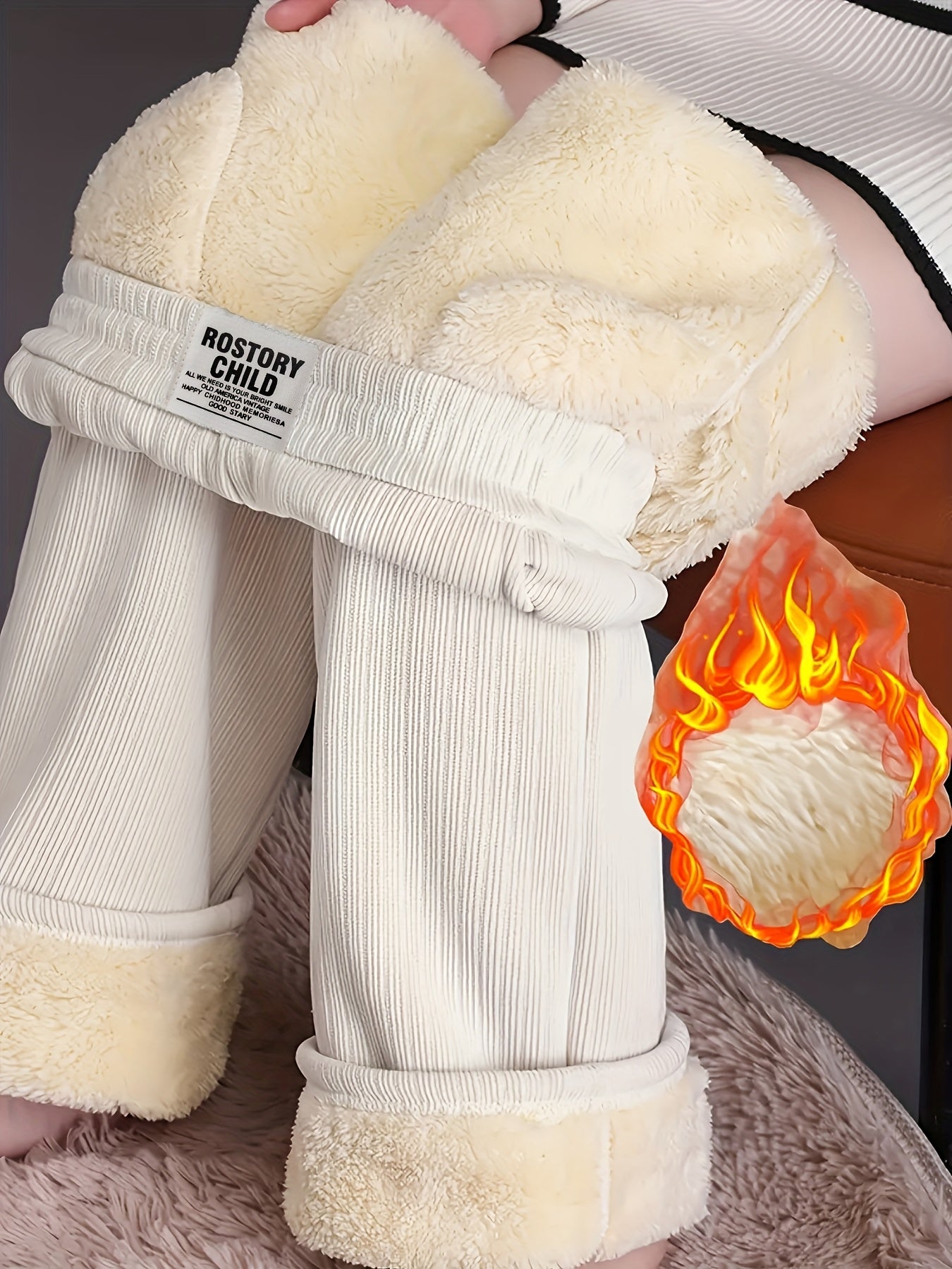 Lined Wide Leg Pants