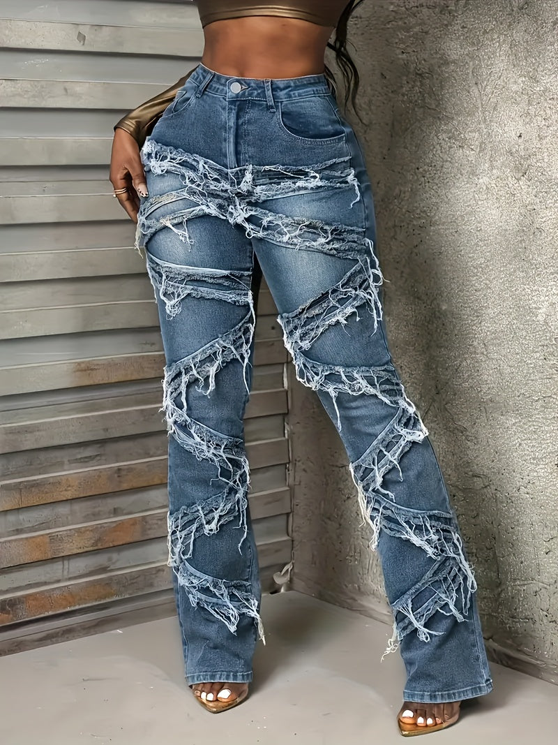 Raw Edge Jeans