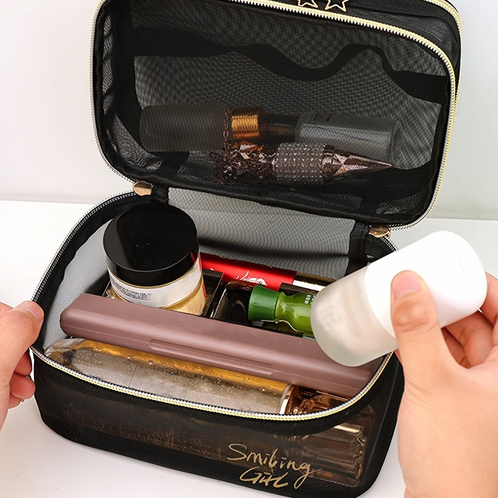 Spacious Travel Cosmetic Organizer