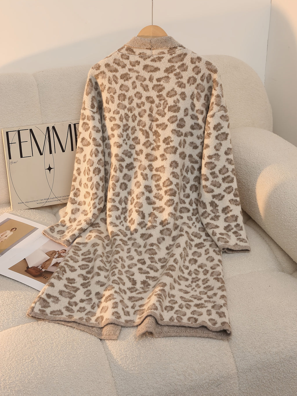 Leopard Print Cardigan