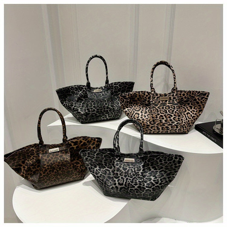Leopard Print Tote Bag