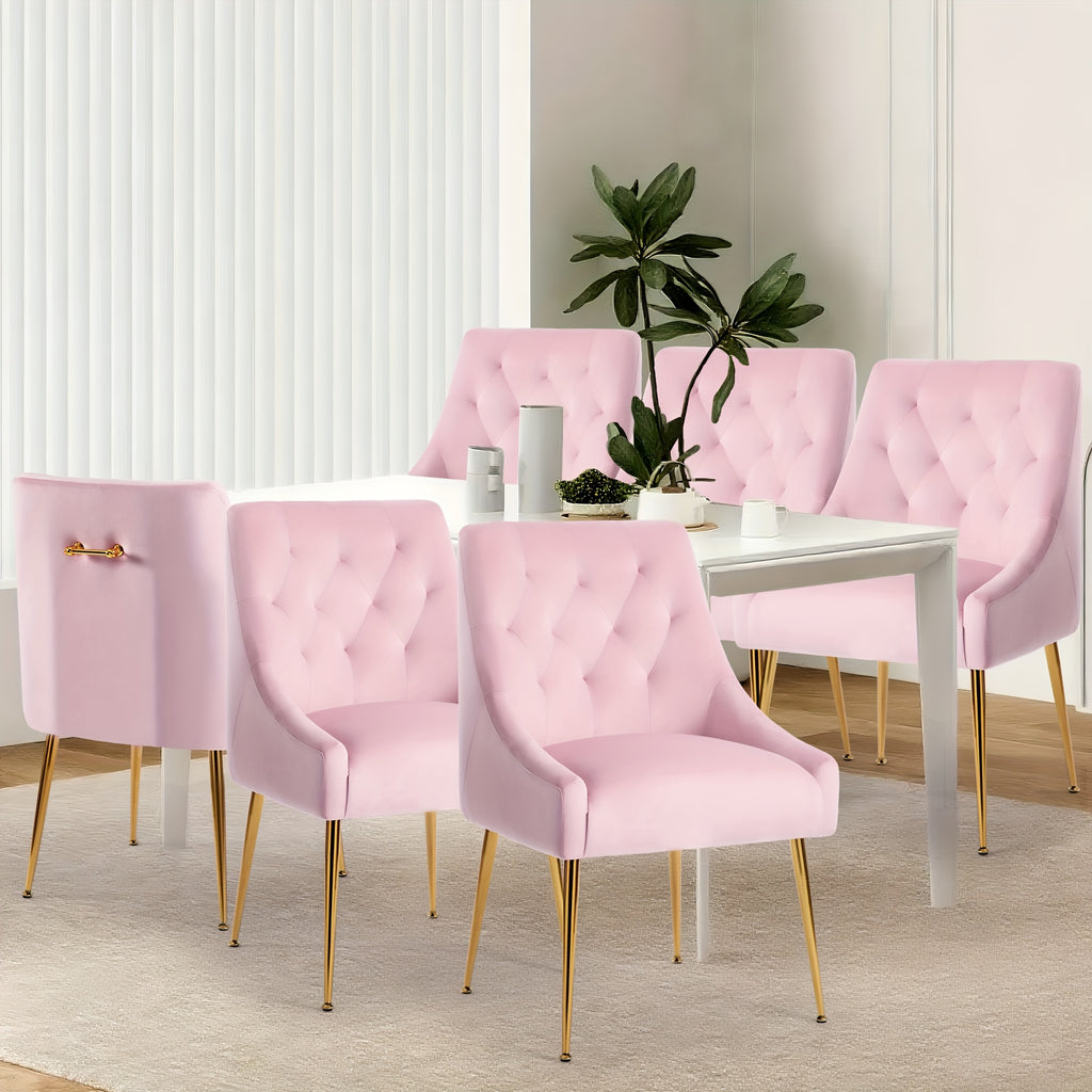 Velvet Dining Chairs Set Of 6