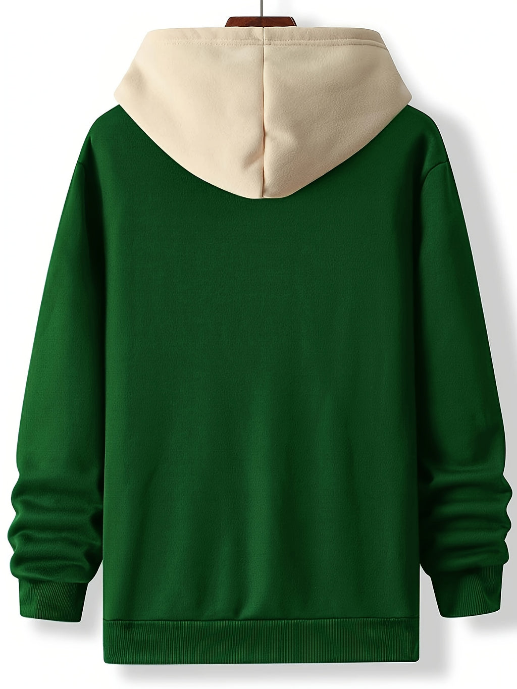 Casual Polyester Hoodie with Black Cat Eating Ramen Print