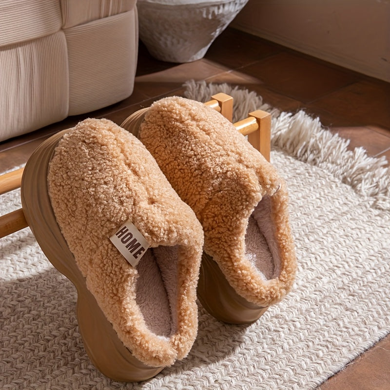 Plush Winter Slippers