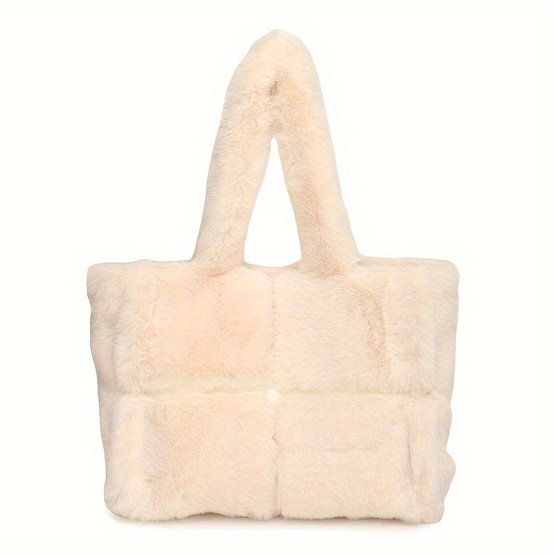 Faux Fur Shoulder Bag