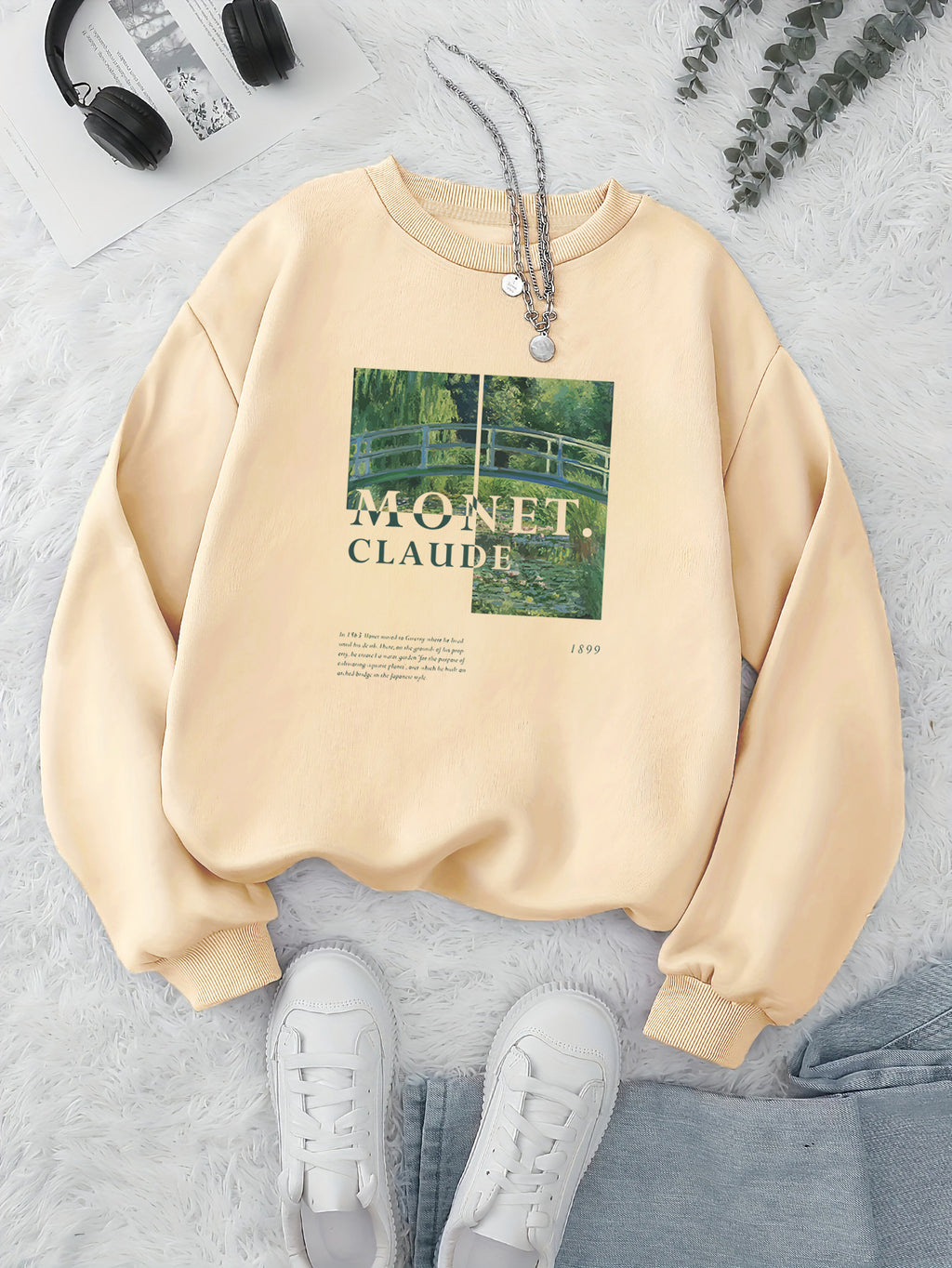 Casual Graphic Print Hoodie