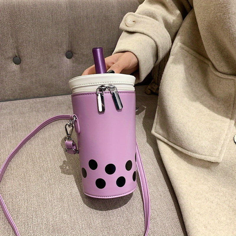 Mini Boba Tea Crossbody Bag