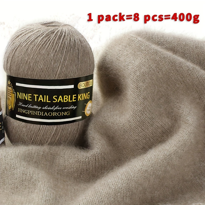 8rolls/pack Wool 10.00%, Cashmere 90.00% Yarn