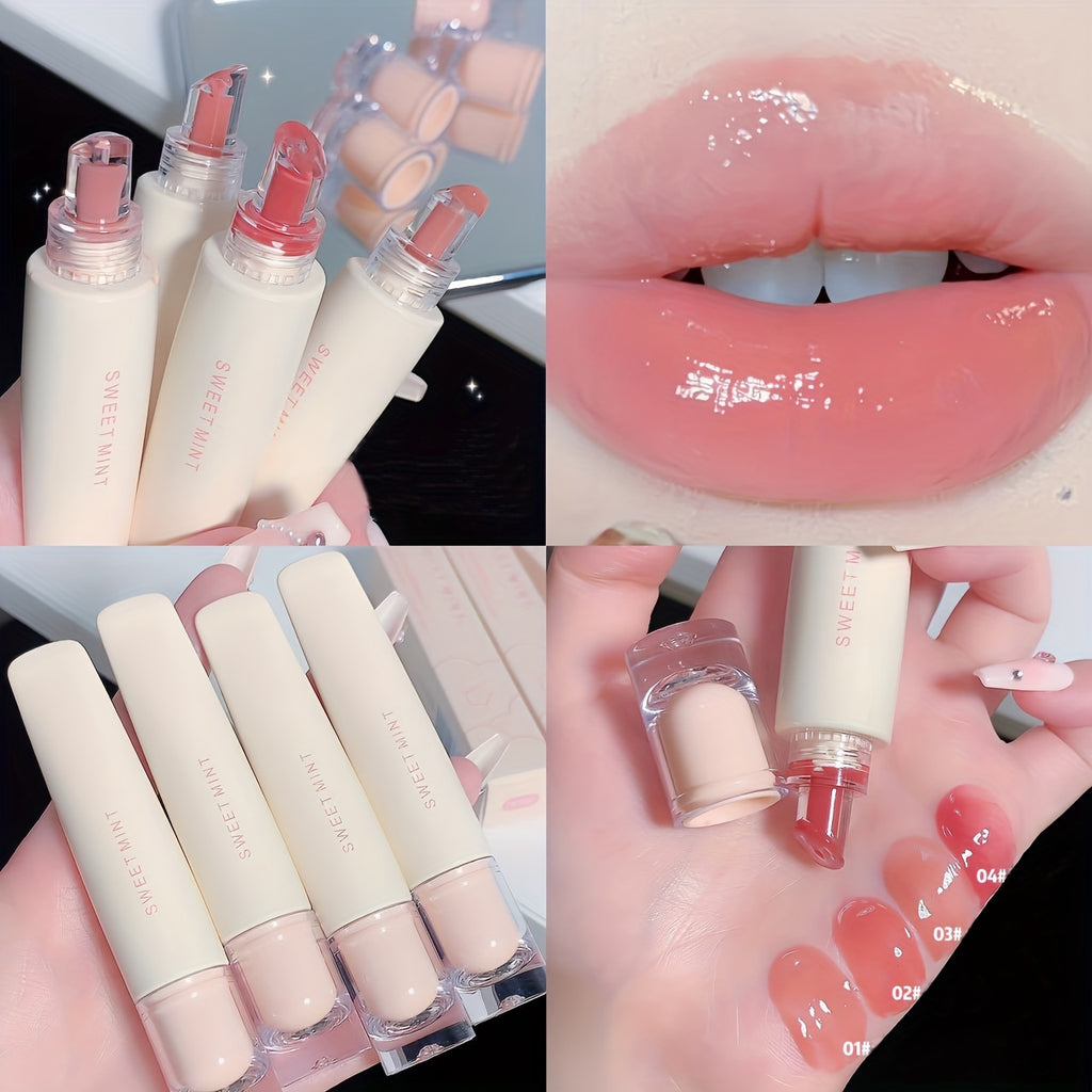4-Pack Sweet Mint Lip Oil Set