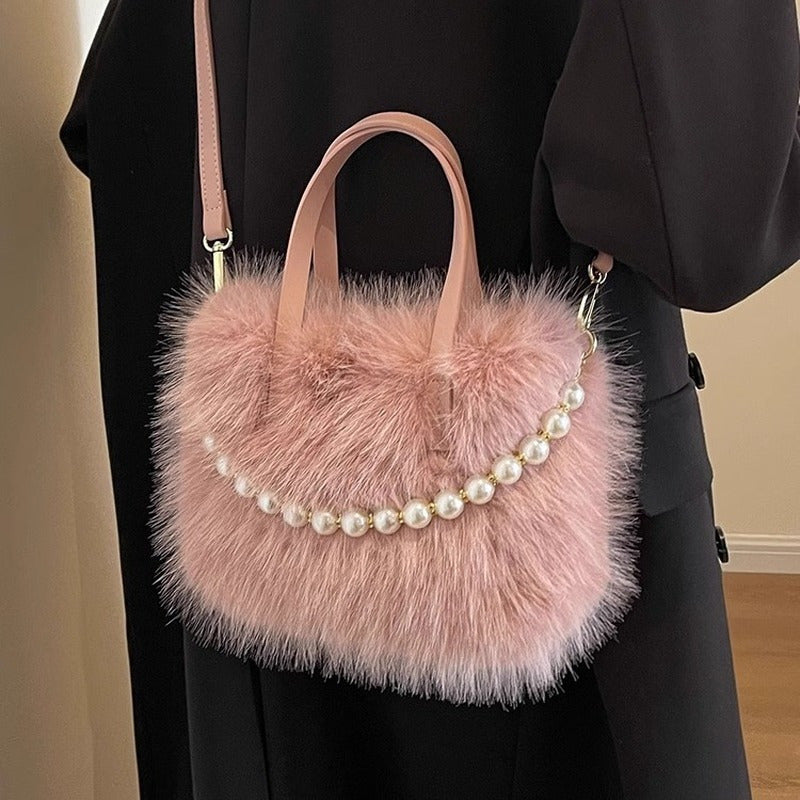 Plush Crossbody Bag