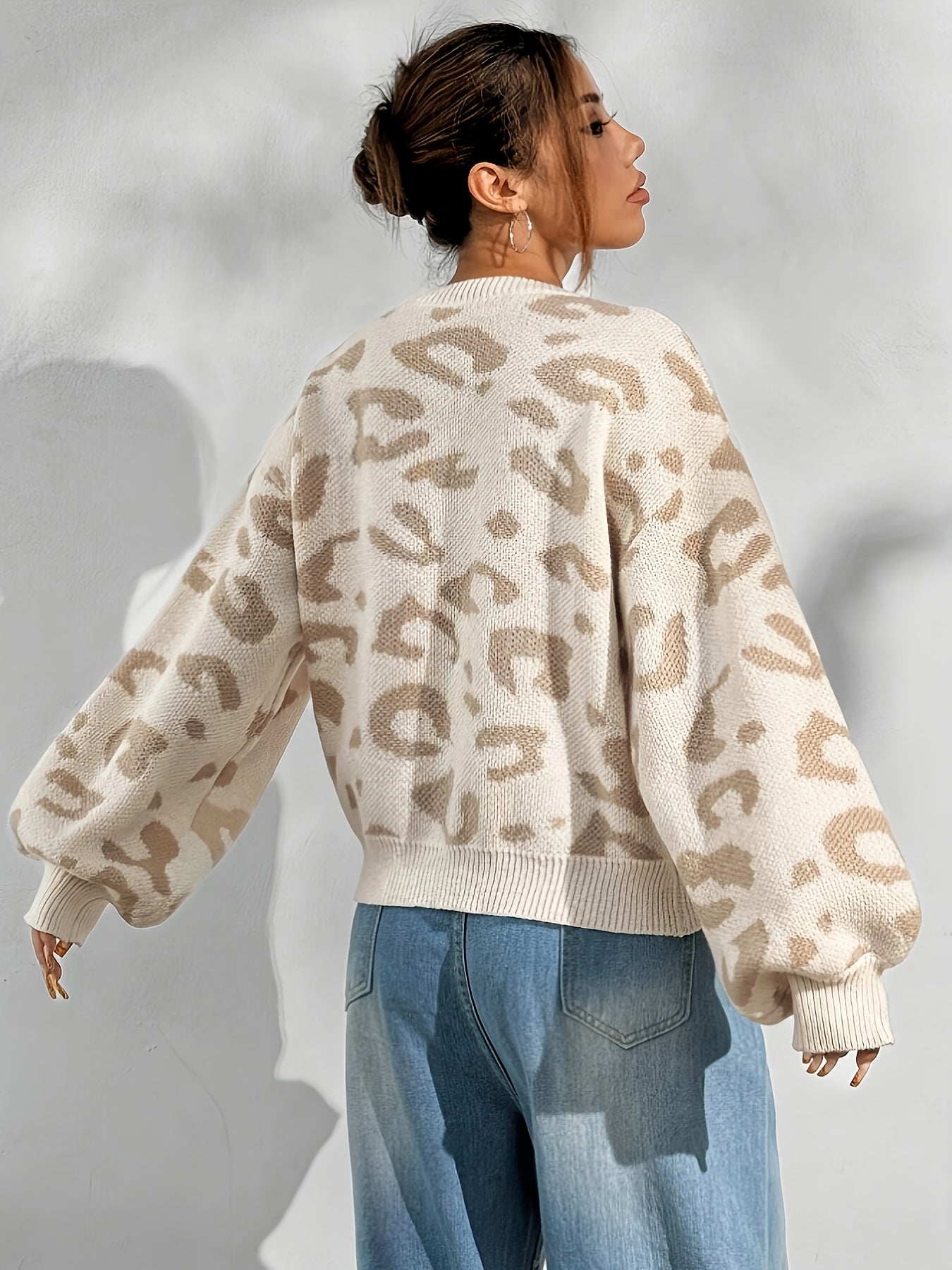 Leopard Print Sweater