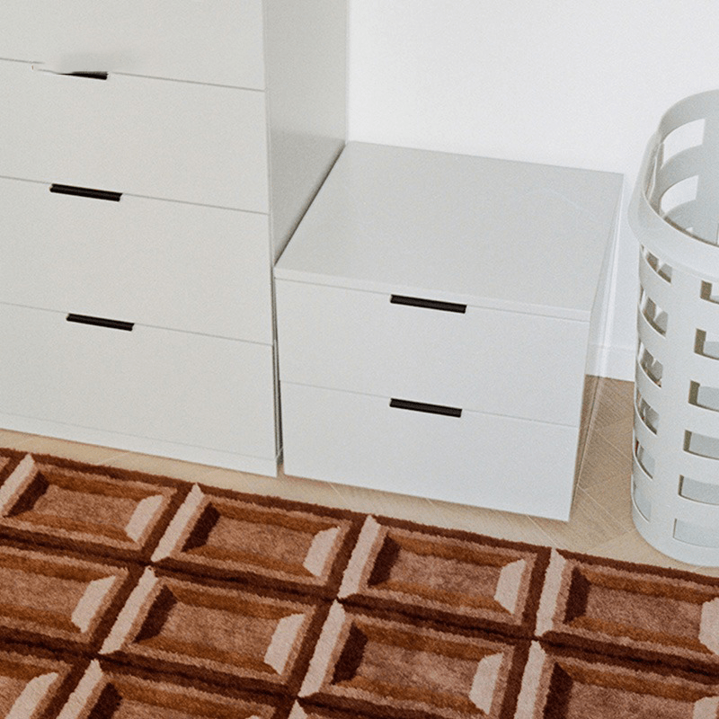 Chocolate Cartoon Rug