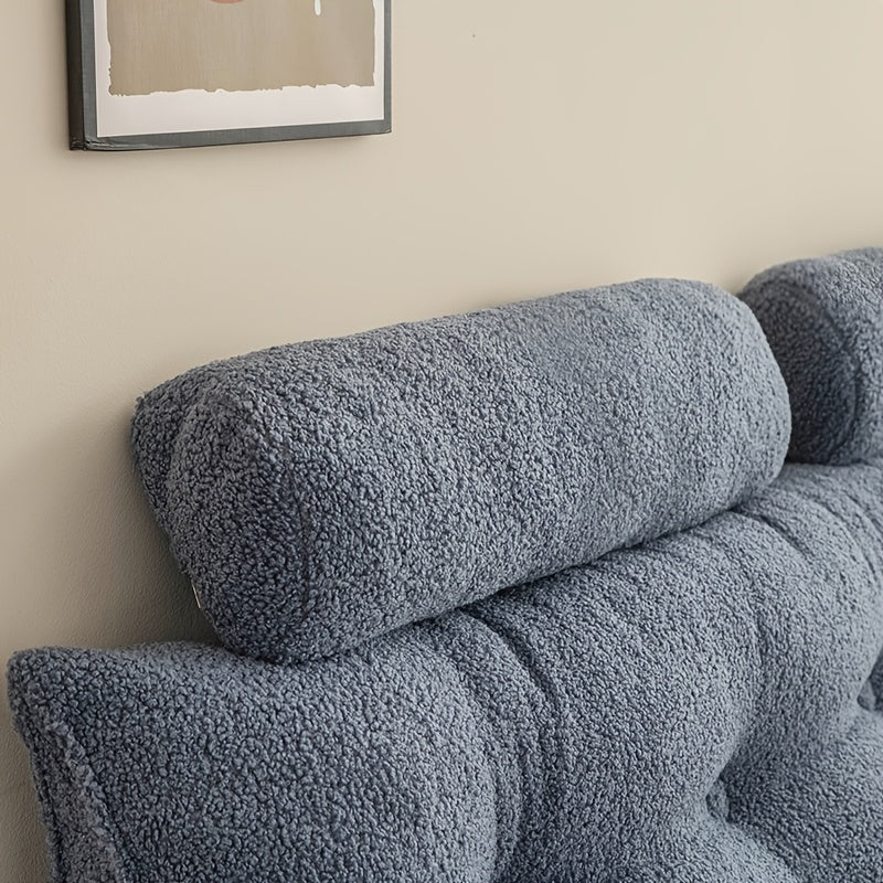Teddy Fleece Triangular Headboard Cushion