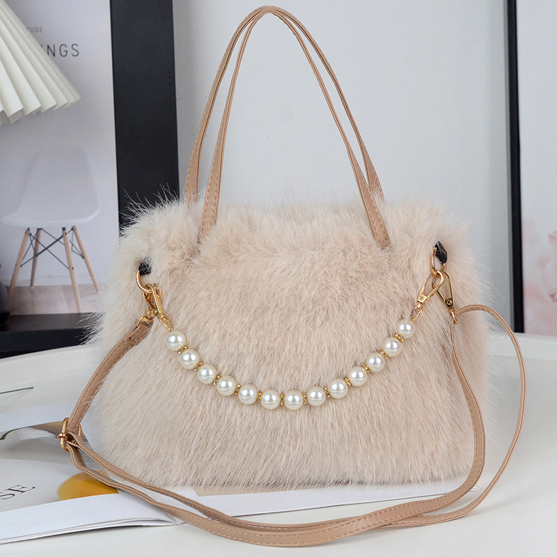 Plush Crossbody Bag