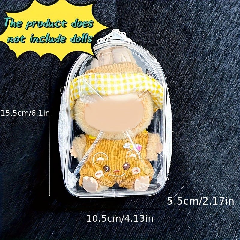 5.91-inch doll backpack, suitable for Labubu