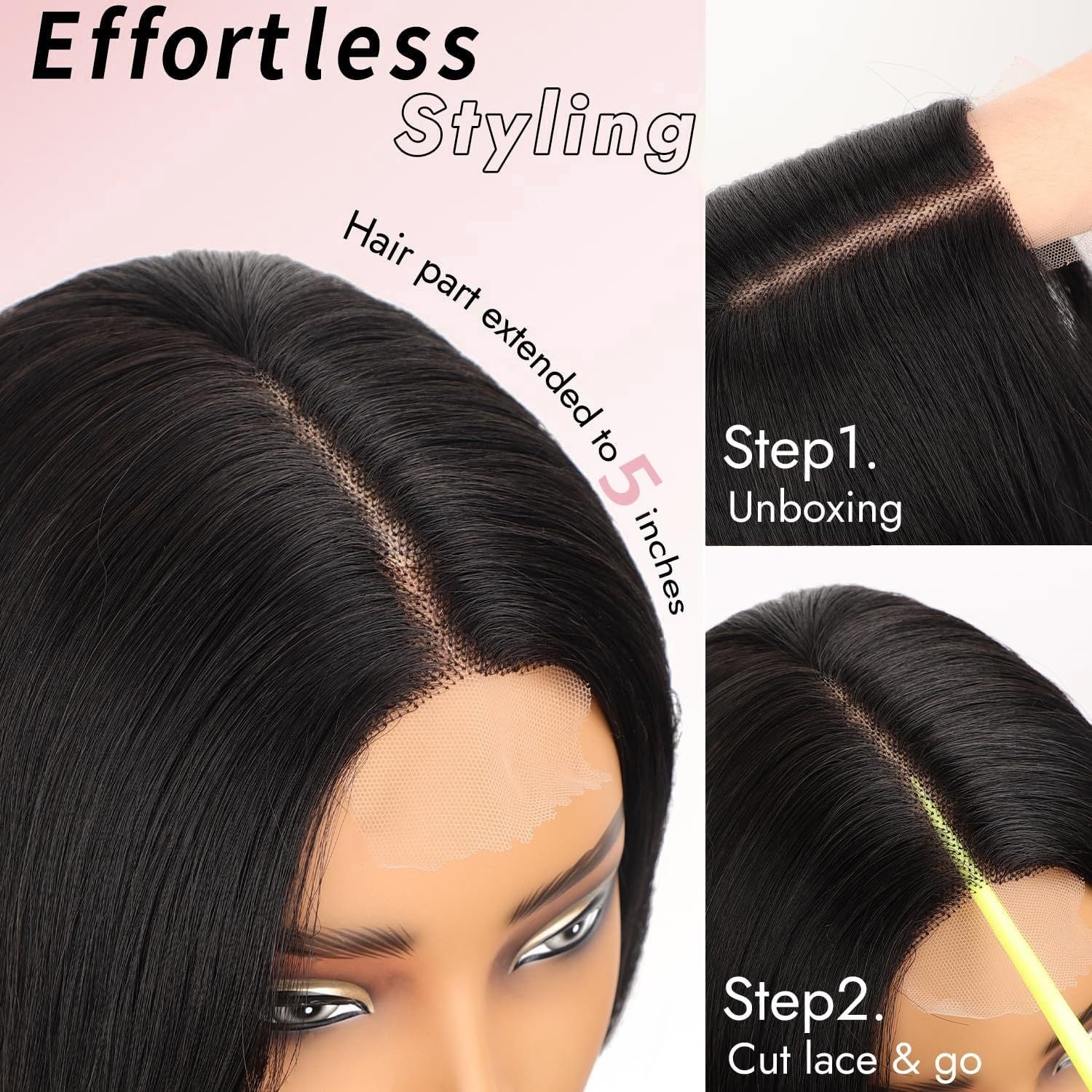 Heat Resistant HD Lace Wig