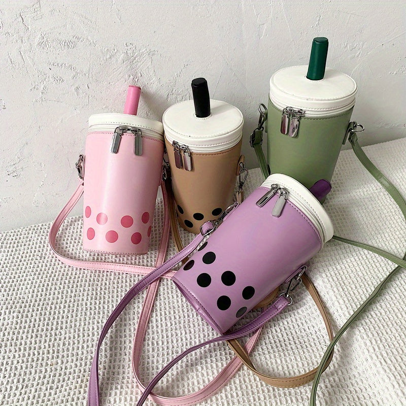 Mini Boba Tea Crossbody Bag