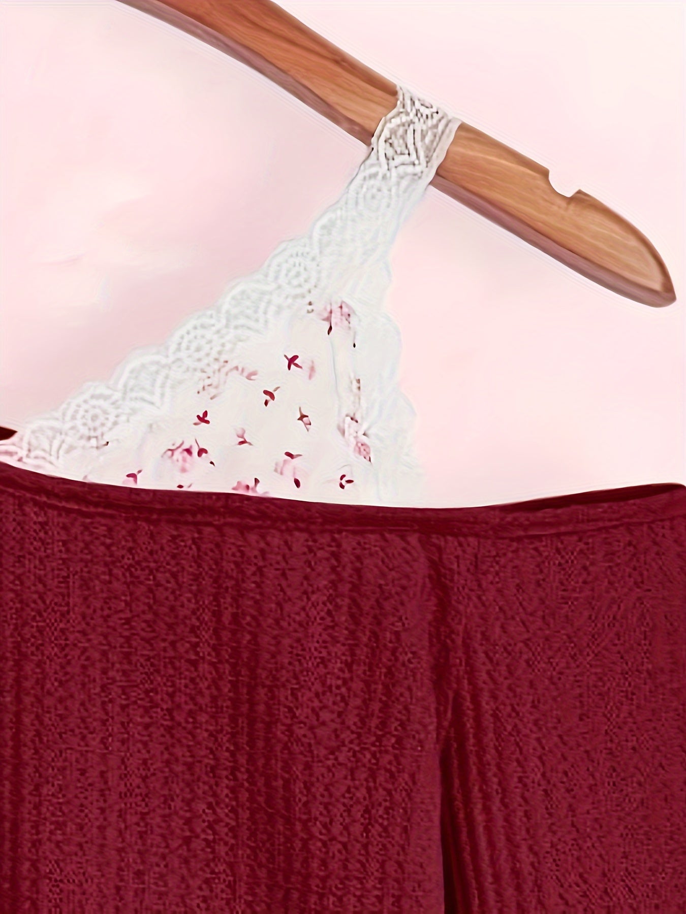 Lace Trim Off-Shoulder T-Shirt