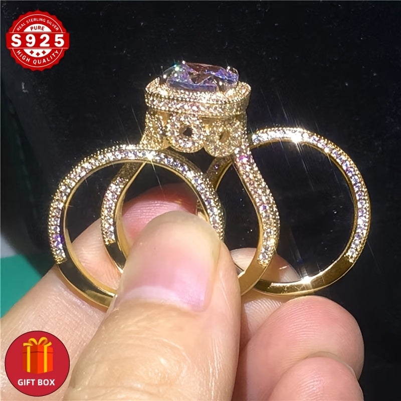 Shining Crown Noble Ring Set