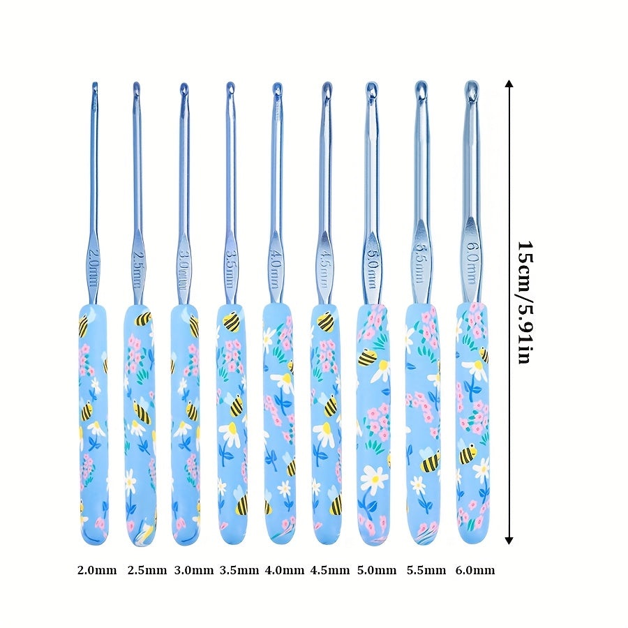 2.5mm to 8mm Bee Crochet Hook